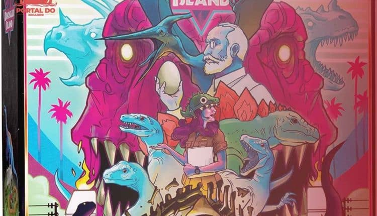 Qual o objetivo do jogo Ilha dos Dinossauros?