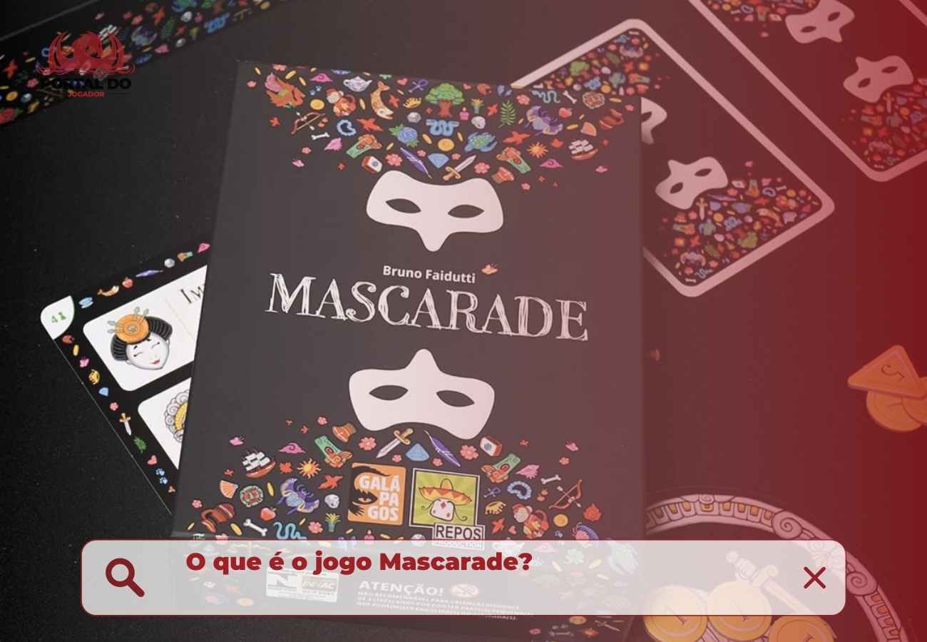 Conheça o jogo de tabuleiro Mascarade