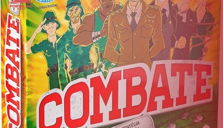 O que é o Jogo de tabuleiro Combate e qual o seu objetivo?