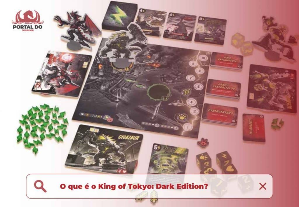 O que e o King of Tokyo Dark Edition