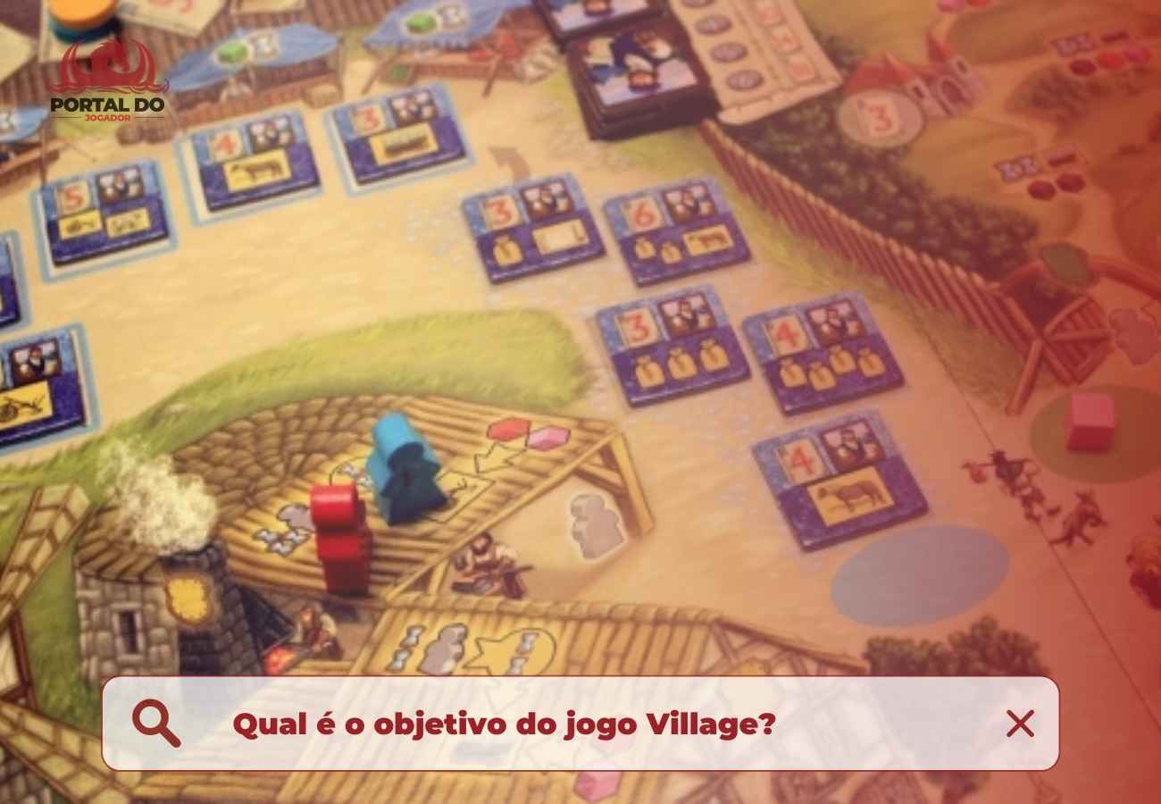 O que é o jogo Village e qual a sua lista de componentes?
