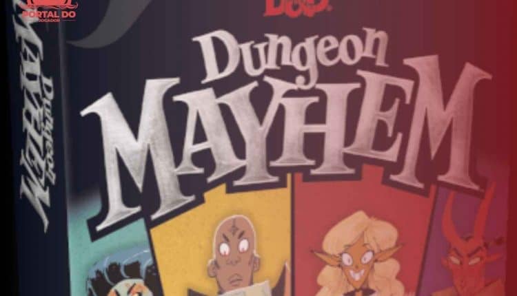 Qual o objetivo do jogo Dungeon Mayhem e quais as regras?