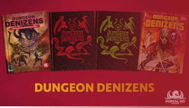 Bestiário de Dungeon Denizens: Quinhentos Monstros para DCC RPG e Dungeons & Dragons 5ª Edição! Fonte/Reprodução: Goodman Games