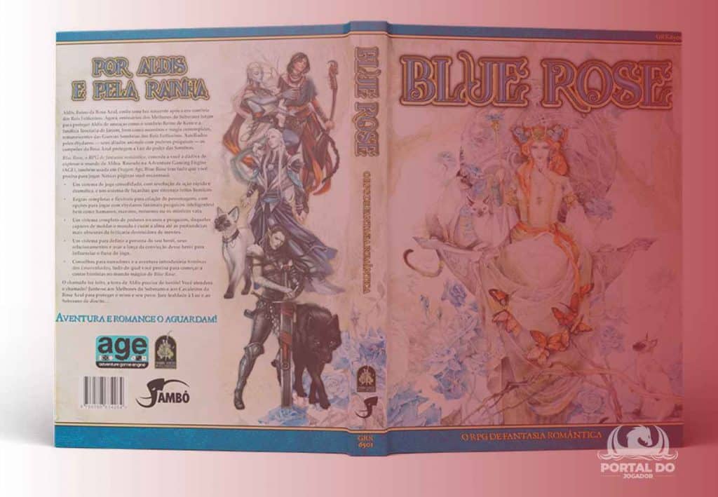 Blue Rose, o RPG de Fantasia Romântica! Explore o Maravilhoso Mundo de Aldea. Fonte/Reprodução: Jambô