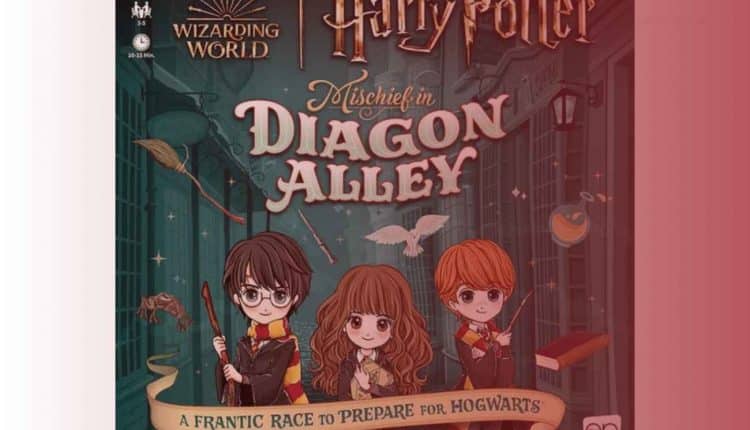 Harry Potter Mischief in Diagon Alley (2022), 6+ anos, 15 minutos, 3-5 jogadores! (1)