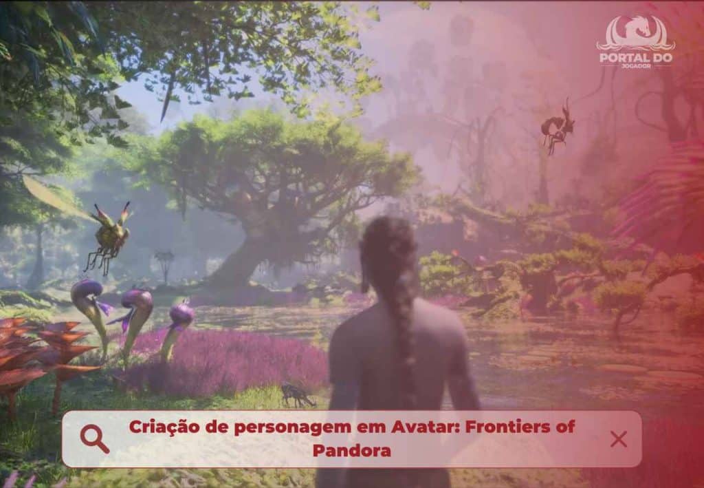 Criação de personagem em Avatar: Frontiers of Pandora